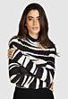 Marc Aurel Top Tule met Dierenprint