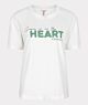 Esqualo T-shirt Cavair Print ''Heart'' 