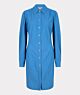Esqualo Dress Puff Sleeve Traveller Blue 