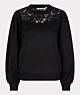 Esqualo Sweater Lace Black