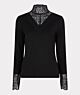 Esqualo Shirt Col Lace Black
