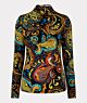 Esqualo Top Smock Untamed Part Print 