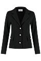 Helena Hart Blazer ort Pinstripe Black/Zilver