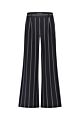 Studio Anneloes Colette Stripe Trousers Black/Kit 