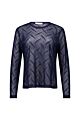 Studio Anneloes Reagan Lace Top Dark Blue 