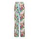 Woman &Co Nadine Multi Leaf Broek Ecru/ Beige 