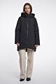 Rino & Pelle Amey Hooded Coat Padded Black 