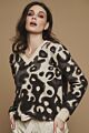Rino & Pelle Round Neck Sweater Kiam Dove Mix