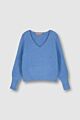 Rino & Pelle Kinsley V-Neck Sweater Blue