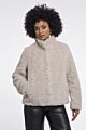 Rino & Pelle Kion Faux Fur High Neck Birch 