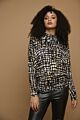 Rino & Pelle Mock Neck Bat Sleeve Sweater 