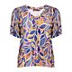 Geisha T-shirt V-neck Multicolor