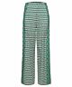 Oui Hose/Pants Green Brown
