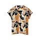 Summum Woman Top Big Swirl Print