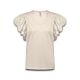 Summum Woman Butterfly  Sleeve Top With Lace 