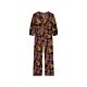 Summum Woman Jumpsuit Flower Jacquard 