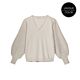 Summum Woman V-Neck Sweater Knit Ivory