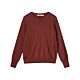 Summum Woman Round Neck Sweater Basic Cherry