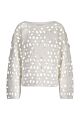 Studio Anneloes Amarey Flower Pullover Offwhite 