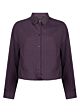 Tramontana Balloon Shape Top Aubergine Noir