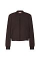 Studio Anneloes Benja Bomber Jacket Espresso