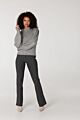 Jansen Amsterdam Beth Flaired Pinstripe Grey 