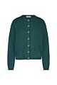 Studio Anneloes Bibi Mohair Cardigan Bottle Green 