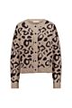 Studio Anneloes Bibi Leopard Mink Cardigan