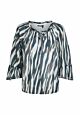 Marc Aurel Blouse met Abstracte Dierenprint