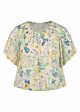 Tramontana Top Summer Florals Print Whites 
