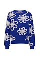 Studio Anneloes Cassidey Flower Pullover Blue 