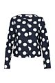 Studio Anneloes Charlot Polkadot Jacket Blue/Kit