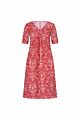 Studio Anneloes Cher Paisley Dress Red/Offwhite