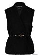 Label Dot Dewi Lammy - Look Gilet Black