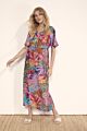 Tramontana Dress Electric Bloom Print Multi Colors