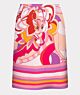 Esqualo Skirt Disco Hit Print