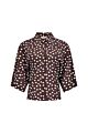 Studio Anneloes Fabienne Dot Blouse Espresso 