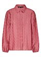 Tramontana Fancy Embroidered Blouse Rosewood 
