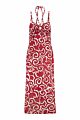 Studio Anneloes Fay Tulip Dress Red/Offwhite