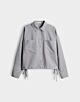 Opus Felanga Blouse Hazy Fog Melange 
