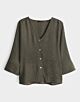 Opus Felsea Blouse Olive Leaf
