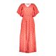 Geisha Midi Dress Coral / Pink