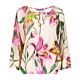 Geisha Top Bloemenprint  Ecru / Pink 