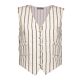 Geisha Striped Gilet 