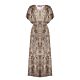 Geisha Dress Leopard Sand / Black 