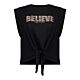 Geisha T-shirt Believe Animal Black