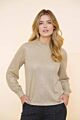 Geisha Top With All-over Foil Sand 