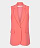 Esqualo Gilet Button City Strawberry