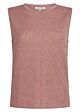 Tramontana Sleeveless Jumper Sequins Dusty Rose