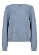 Tramontana Feather Yarn Jumper Moody Blue Melange 